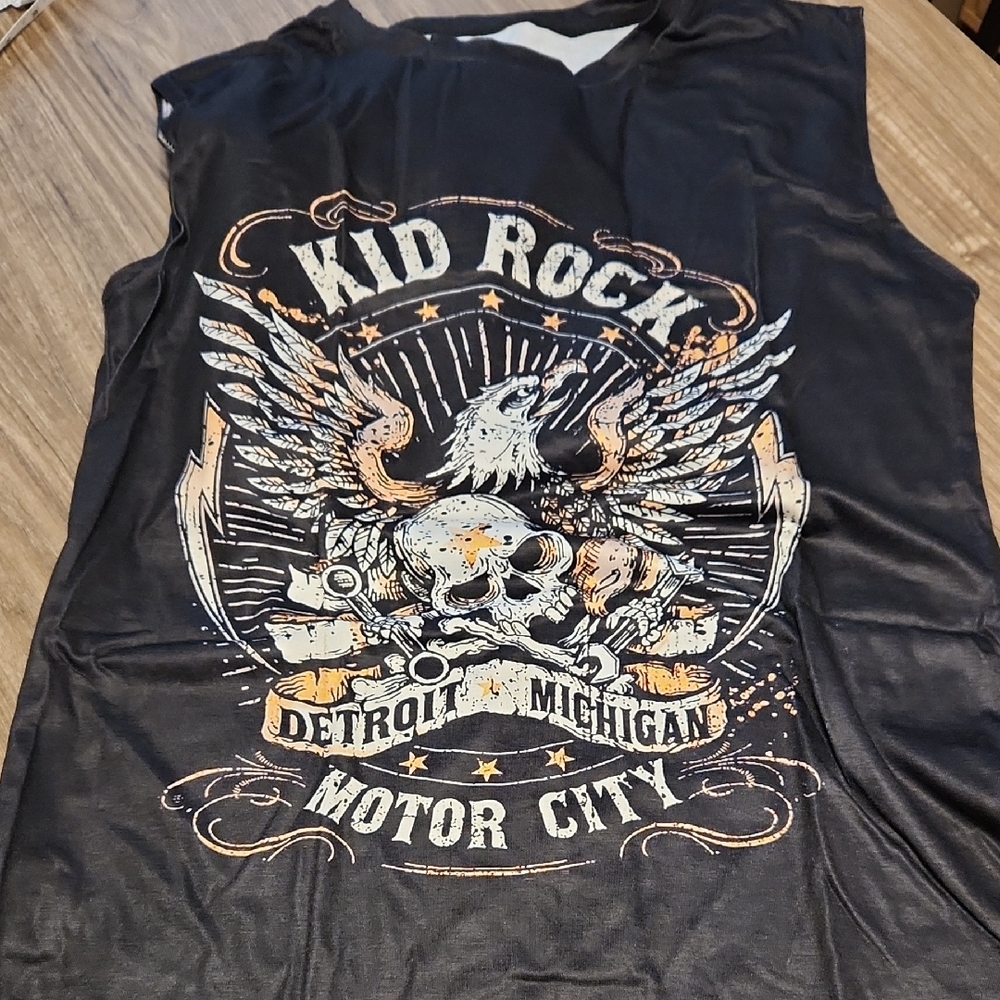 NWOT Motor City Graphic Women's Tank Top - Black